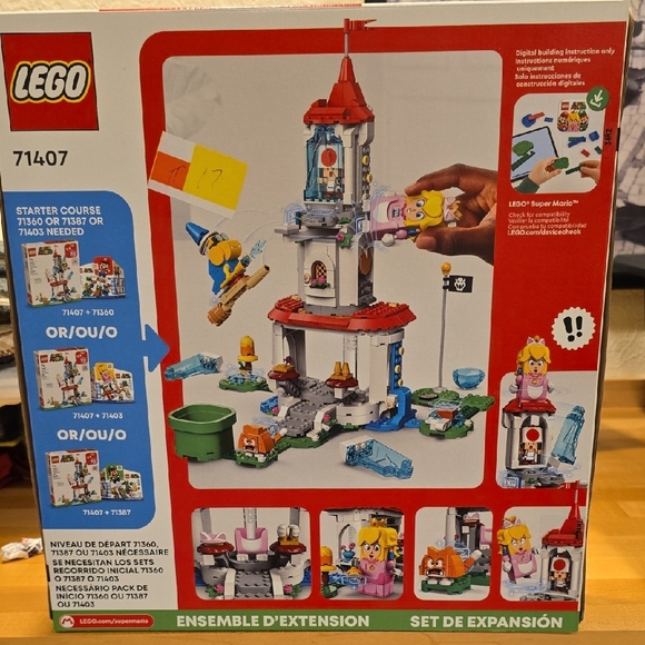 LEGO Super Mario Cat Peach Suit & Ice Tower Adventure - Picture 2 of 3